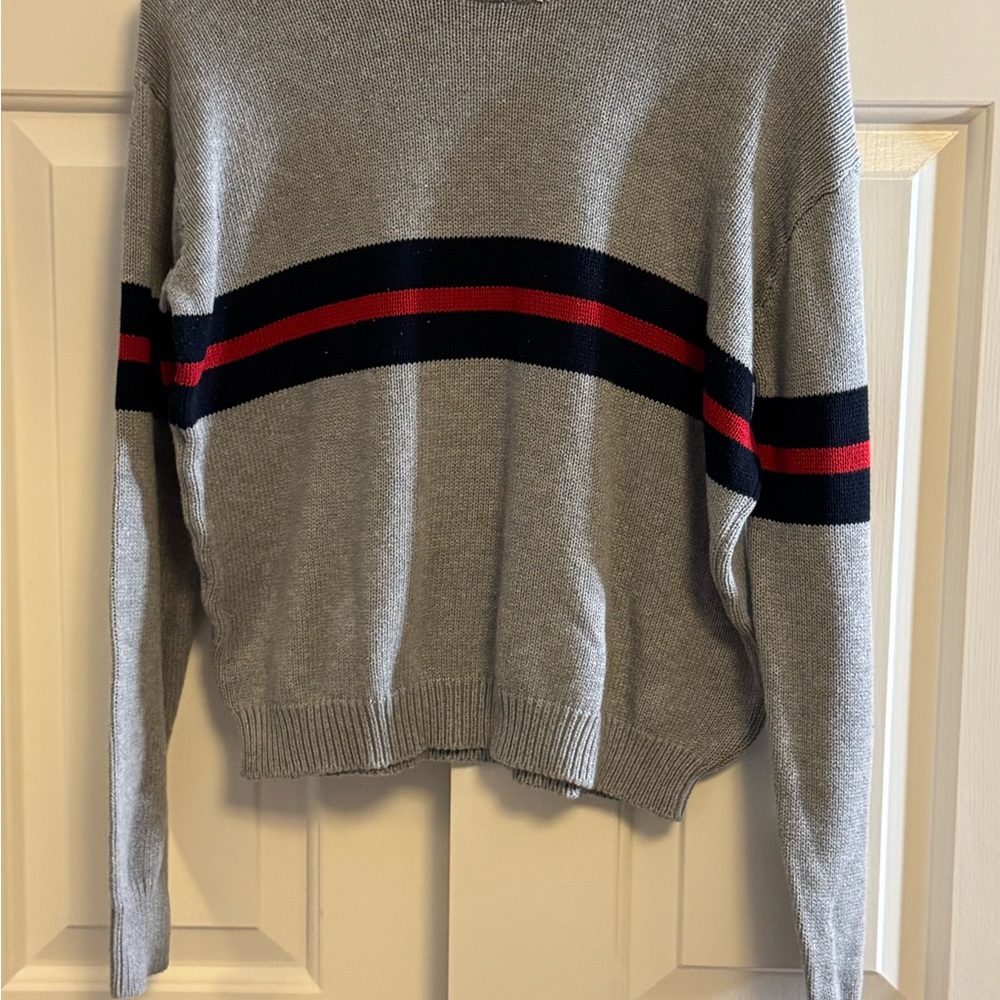 Brandy Melville Gray Knit Sweater